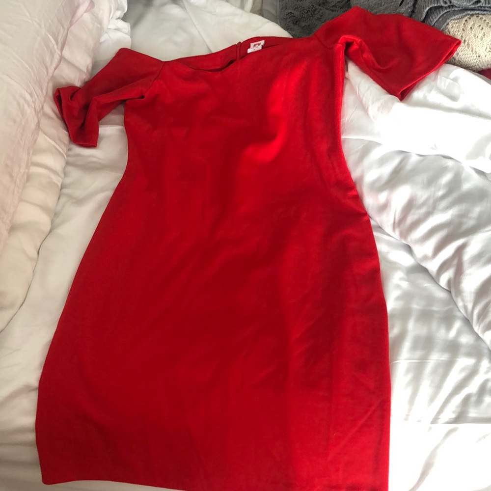 Red dress